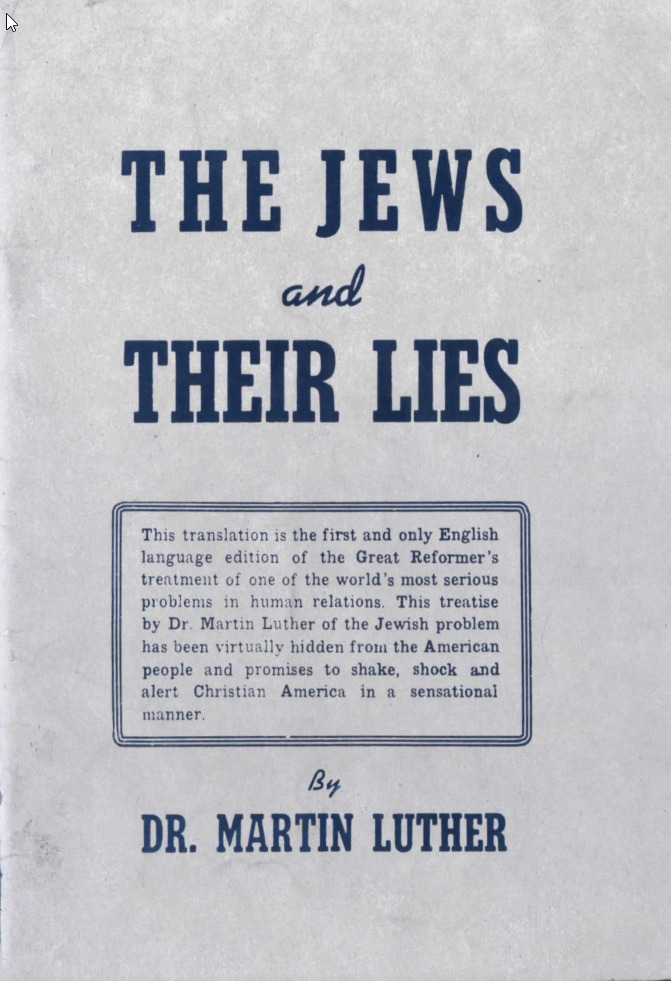 The Jews and Their Lies