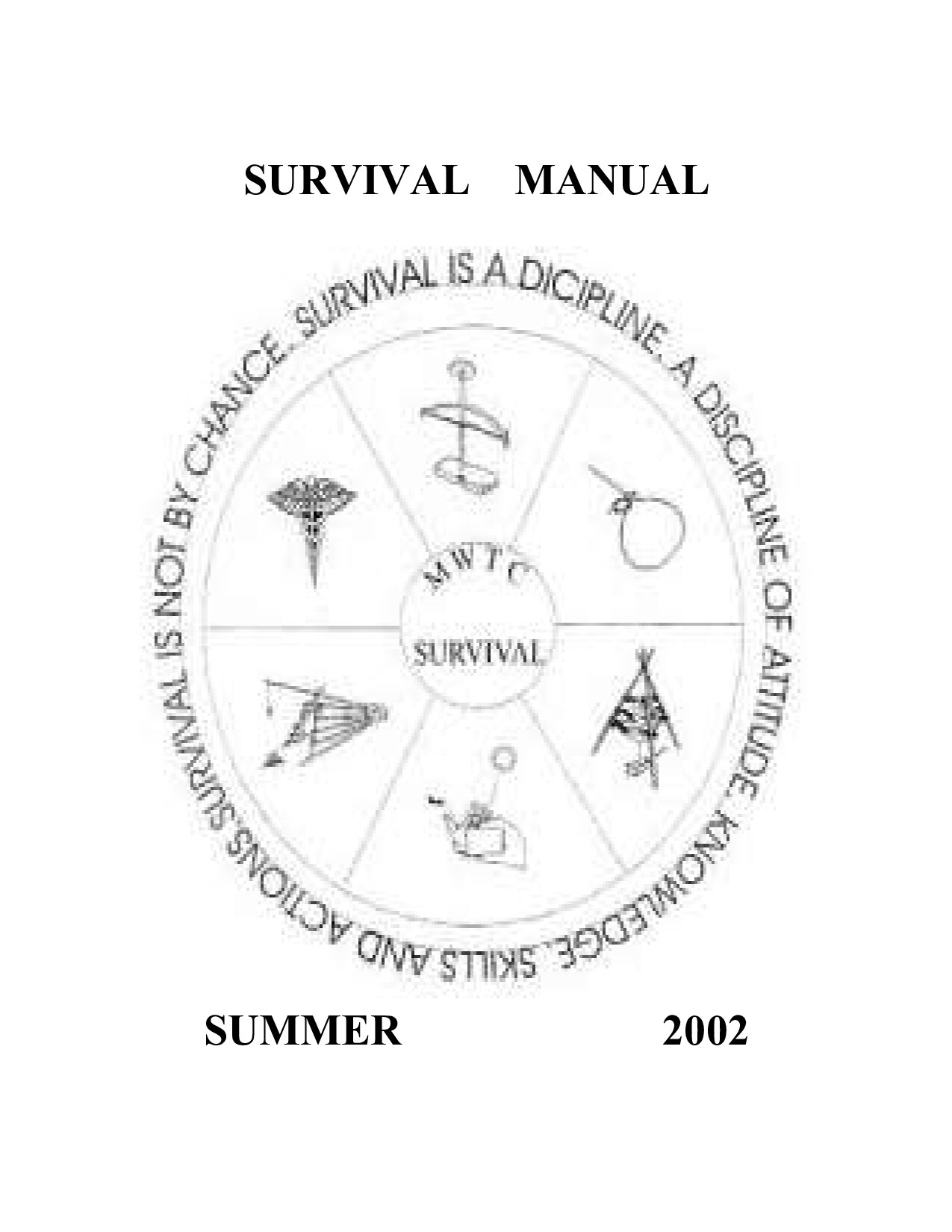 US Marine Corps - MWTC Summer Survival Course Handbook