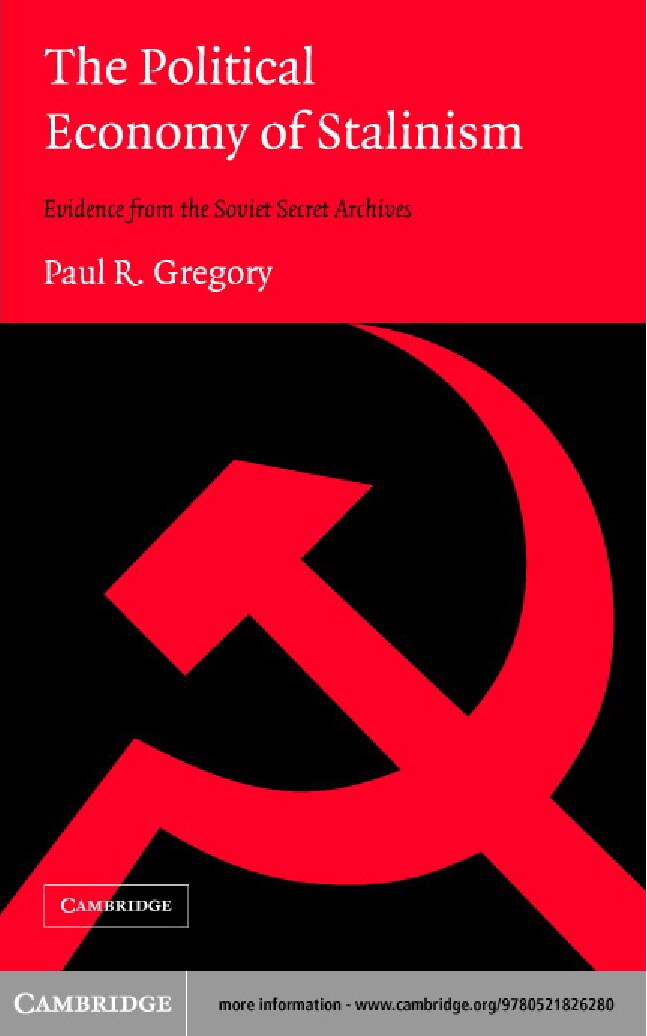 The Political Economy of Stalinism