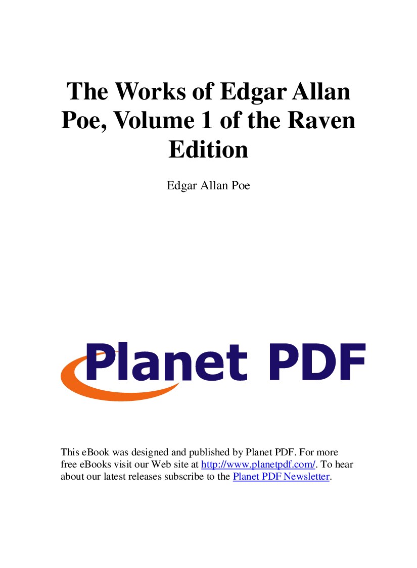 The Works of Edgar Allan Poe