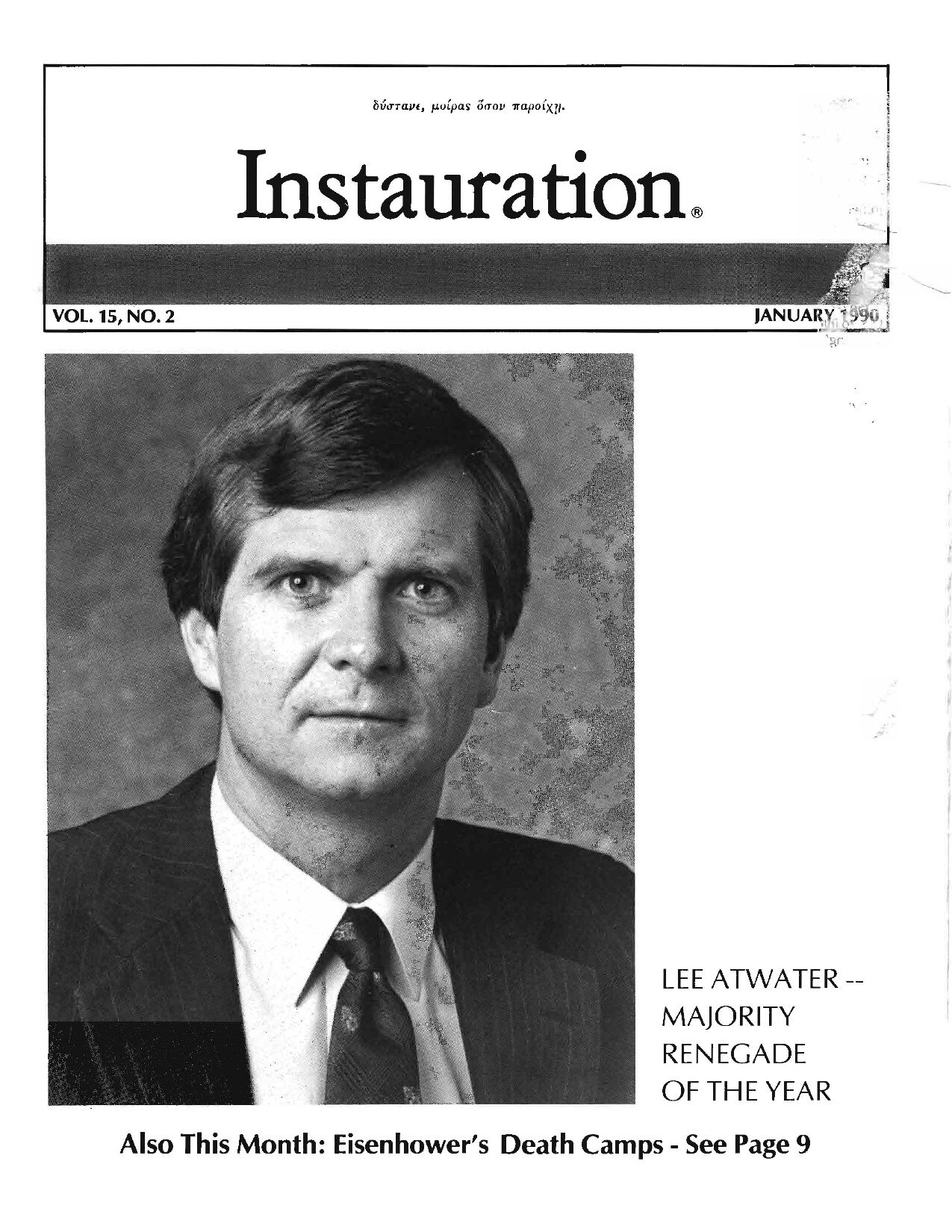 Instauration-1990-01-January-Vol15-No2