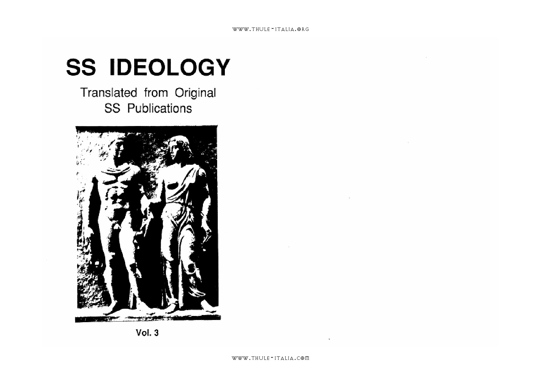 NSDAP; SS Ideology - Volume 3