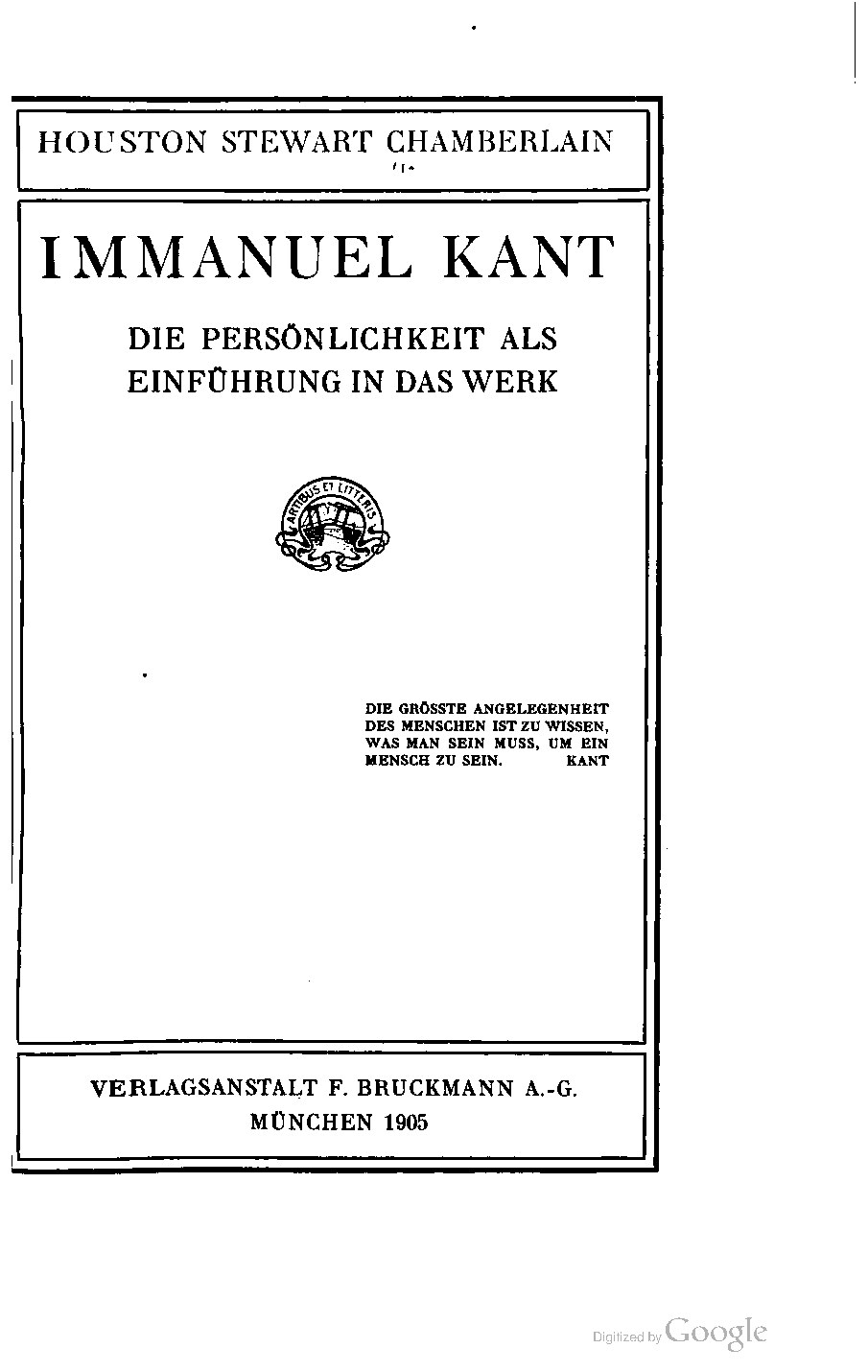 Immanuel Kant